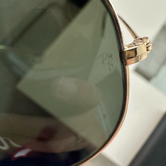 Ray-Ban large Aviator metal polarized sunglasses - Picture 6 of 6